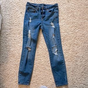 Aero cropped high rise Jeggings